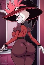 ai_generated female hazbin_hotel maplecat rosie_(hazbin_hotel)