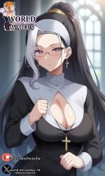 ai_generated anime_hentai hentai kounin_sao_ojisan milf monja nun nun's_habit nun_habit nun_hat nun_outfit profesora_t-rex_(soysheik) seika_jogakuin_kounin_sao_ojisan sumeragi_rikka_(seika_jogakuin_kounin_sao_ojisan)