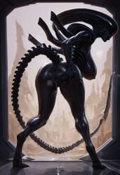 alien alien_genitalia alien_humanoid ass asshole horny pussy pussy_juice squirting xenomorph