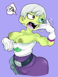 cheelai dragon_ball dragon_ball_super female gluten000000 green_body green_skin tagme