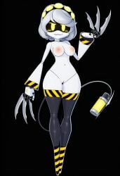 3d 3d_(artwork) ai ai_art ai_generated female female_only murder_drones novelai v_(murder_drones)