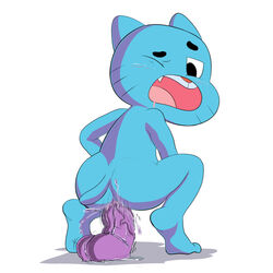 gumball watterson from the amazing world of gumball by jerseydevil