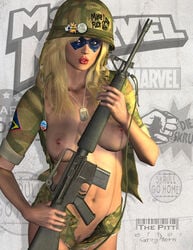 3d carol_danvers female greg_horn marvel marvel_comics ms._marvel_(carol_danvers) straight_hair the_pitt