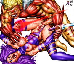 1990s 1997 20th_century anal asian female interracial male marvel marvel_comics psylocke rape sabretooth senseixxx sex straight_hair x-men