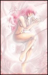 1girls elfen_lied female female_only horns lucy_(elfen_lied) solo tagme vectors