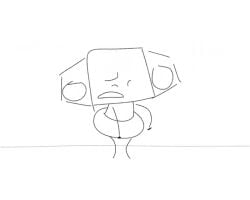 2025 2025s 2d 2d_(artwork) 2d_animation 2d_artwork art buttboxer_(mr_otter_breath) digital_art digital_media digital_media_(artwork) monochrome mp5 no_sound no_voice_acting non-human non-human_only tagme toony twitter_link video