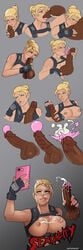 1boy 1girls 2d after_sex ball_fondling ballcaress balls_deep blonde_hair blowjob breasts breasts_out bubble bubble_gum cassie_cage cellphone color cum cum_explosion cum_on_breasts cum_on_face dark-skinned_male dark_penis dark_skin deepthroat disembodied_penis ejaculation fellatio female fingerless_gloves green_eyes hair hair_bun handjob huge_cock interracial jax_briggs large_breasts large_penis large_testicles light-skinned_female light_skin looking_up male male_urethral_insertion markydaysaid montage mortal_kombat mortal_kombat_x netherrealm_studios nipples oral oral_penetration oral_sex partial_male penis precum selfie sex sleeveless smirk straight testicles tongue tongue_out urethral_fingering urethral_insertion wink