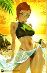 gwen tennyson from ben 10 by floresai