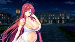 1girls boobs breasts cleavage closed_mouth closed_mouth_smile clothed_female conversation couple elda_hylitte enormous_boobs enormous_breasts enormous_tits female female_only game_cg giant_boobs giant_breasts giant_tits gigantic_boobs gigantic_breasts gigantic_tits hinata_nao huge_boobs huge_breasts huge_tits large_boobs large_breasts large_tits married_couple married_female massive_boobs massive_breasts massive_tits mature_female moonstone_cherry night night_background night_sky nymph older_sister open_eyes pregnancy pregnant pregnant_belly pregnant_female sex_open_world_e_youkoso! super_boobs super_breasts super_tits talking tits