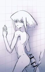 2boys androgynous femboy lio_fotia penis_on_ass promare size_difference t_sanft twink