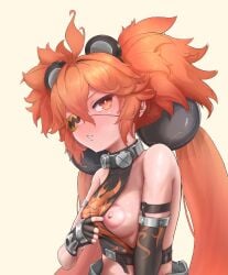 areolae breasts female female koleda_belobog nonogorilla zenless_zone_zero