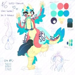 adoptable anthro anus ass beak big_breasts bra caaake dickgirl furry futa_sans_pussy futanari huge_balls huge_cock intersex tail