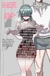 1boy1girl 1girls 2025 2boys 2d beta_safe censored censored_for_betas censored_genitalia censored_nipples censored_pussy female groping_breasts male middle_finger nude_female original original_character original_characters pathetic_male ratatatat74 tagme text text_bubble