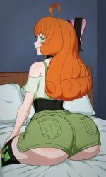 ai_generated big_ass looking_at_viewer penny_polendina rwby rwbyai shorts