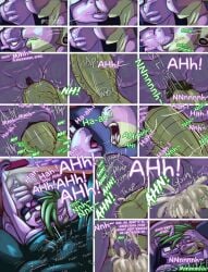 absurd_res alicorn anthro bodily_fluids comic cum cum_in_vagina cum_inside dialogue dragon duo english_text equid equine eyewear female female_penetrated forked_tongue friendship_is_magic genital_fluids genitals glasses hasbro hi_res horn horn_grab inflation inflation kissing male male/female male_penetrating male_penetrating_female mammal my_little_pony mythological_creature mythological_equine mythological_scalie mythology penetration penile penile_penetration penis penis_in_vagina saliva saliva_string scalie sex sound_effects spike_(mlp) text thebigbadwolf01 tongue tongue_out twilight_sparkle_(mlp) vaginal_penetration vaginal_penetration vulva wings