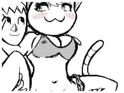 animal_crossing animal_crossing_boy animated anthro bikini blush bottomless bouncing_breasts breasts cat clothed clothing fameuslastwords feline female flipnote gasp half-dressed human jiggle male nintendo nipple_bulge pussy rosie_(animal_crossing) sex smile straight swimsuit tail vaginal vaginal_penetration video_games villager_(animal_crossing)