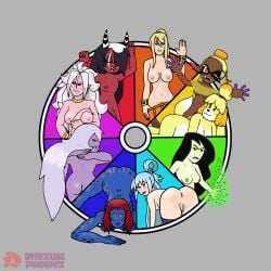amethyst_(steven_universe) android android_21 android_21_(evil) angry animal_crossing animal_crossing_new_leaf anime anthro_dog anthropomorphic anus approaching aqua_(konosuba) arms_out ass_in_air ass_out back bangs bangs_over_one_eye bashful bedroom_eyes behind behind_view belly belly_button bisexualphoenix biting_lip black_and_white_hair black_eyeliner black_hair black_lipstick blonde_hair blue blue_eyes blue_skin blush blushing boob_squish boobs bracelets breasts butt butthole chubby cleavage clitoris color_wheel color_wheel_challenge comic_book_character covering_breasts covering_crotch crossover cuffs cyan dancing dark_eyes dark_skin deep_cut_(splatoon) demon dog dragon_ball dragon_ball_fighterz earrings ears eastern_and_western_character evil eye_scar eyebrows eyelashes eyes_closed fangs feet flat_chest french_girl_pose from_behind frye_(splatoon) frye_onaga gem_(species) goddess gray_hair green green_energy green_eyes green_skin grinning hair_tie hair_tied_up hands_and_knees hands_open happy headpiece hellaverse helluva_boss henchwoman hips holding_hair holding_tail horns human_skin in_the_air inkling isabelle_(animal_crossing) jack-o_pose jumping kim_possible konosuba laying_down legs_spread light_blue light_blue_hair lipstick long_hair looking_at_viewer majin_21 marvel metroid mouth_open muscular_female mutant mystique nintendo nipples nude orange orange_clothing orange_eyes orange_shorts penis pink pink_body ponytail posing_for_the_viewer presenting_hindquarters pubic_hair pulling_down_shorts purple purple_body purple_fingers purple_nipples purple_toes pussy pussy_lips ready_to_fight red red_body red_eyes red_hair sallie_may_(helluva_boss) samus_aran scales shapeshifter shawl shego shorts shortstack smiling snarl socks splatoon splatoon_(series) splatoon_3 steven_universe stockings tail tail_wag toes transgender transgender_woman upset uwu vagina victory_pose villain waving_at_viewer white_belly white_hair white_muzzle winking x-men yellow yellow_eyes yellow_fur yellow_hair
