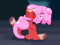 animal_genitalia animal_penis badumsquish balls duo earth_pony equid equine erection female feral genitals goo_creature hasbro hi_res horse male male/female mammal monster my_little_pony penis pony shantae shantae:_half-genie_hero shantae_(series) slime_girl sprout_cloverleaf_(mlp) wayforward