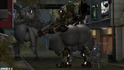 1_eye 3d apex_legends blue_eyes broly_culo bt-7274 coach_(left_4_dead) extreme_size_difference holding_weapon huge_ass huge_balls huge_butt huge_cock josh-u4 left_4_dead_(series) looking_back machine male male_only mecha northstar_(titanfall) pathfinder_(apex_legends) robot source_filmmaker thumbs_up titanfall weapon yellow_eyes