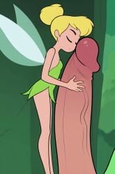 1boy 1girls ai_generated animated bare_legs bare_shoulders blonde_hair boosty_username breasts closed_eyes closed_mouth disney disney_fairies dress erection extreme_size_difference fairy fairy_wings female from_side giant green_dress huge_cock kirill782 kissing_penis larger_male macro male male/female micro micro_on_macro micro_on_penis mini_person minigirl minigirl_on_penis no_sound penis peter_pan_(disney) ponytail size_difference smaller_female solo_focus stable_diffusion straight tinker_bell tree uncensored urethral_tonguing video watermark wings
