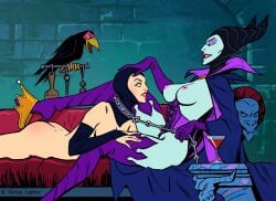 the evil queen from disney by purr-hiss