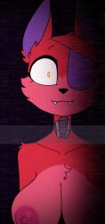 foxy (fnaf) from five nights at freddy's by glazed (artist)