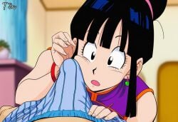 chichi from dragon ball z by t8r