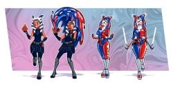ahsoka tano from dc comics by vanessarubberart