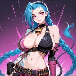 arcane jinx from league of legends by (titancore)
