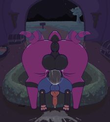 2026 animal_genitalia animated anthro anus backsack balls balls_deep bent_over bodily_fluids bouncing_balls canine_genitalia cum cum_drip cum_in_ass cum_inside cum_on_ground cum_pool cum_string dock_(anatomy) dripping duo eonbr feet feral frame_by_frame generation_4_pokemon generation_5_pokemon genital_fluids genitals hi_res knot knotted_penis leaking_cum leaking_precum lucario male male/male nest nintendo pawpads paws penetration penis pokemon pokemon_(species) precum puffy_anus rear_view saggy_balls scolipede spread_toes tail toes