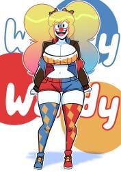 1girls 2026 adorable adorasexy alternate_version alternate_version_available artist_name ass atomickingboo big_ass big_breasts blonde-haired_female blonde_female blonde_hair blonde_hair_female blue-haired_female blue_hair blue_hair_female blush blush_face blush_stickers blushed_face blushing_at_viewer blushing_female bow bow_in_hair bows bows_in_hair breasts checkered checkered_clothes clothed clothed_female clothing clown clown_girl clown_makeup clown_nose crop_top cute english english_text female female_focus female_only full_body fully_clothed fully_clothed_female jacket light-skinned_female light_skin multicolored_hair oc original original_character pale-skinned_female pale_skin pinup red-haired_female red_hair red_hair_female redhead_female redheaded_female short_shorts shorts sketch sneakers solo solo_female solo_focus stockings text the_besties_(atomickingboo) thick_thighs thighs twintails wendy_wendy