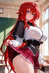 rias gremory from high school dxd by rexmagi
