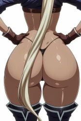 1girls 2d ai_generated ai_video animated ass ass_clapping ass_focus ass_jiggle ass_shake big_ass big_butt blonde_hair butt_clapping butt_focus butt_jiggle butt_shake civitai cloe_(kuroinu) dark_skin dark_skinned_female female from_behind hands_on_hips hips huge_ass huge_butt jiggle jiggling_ass jiggling_butt kuroinu_~kedakaki_seijo_wa_hakudaku_ni_somaru~ munamauno music ponytail round_ass round_butt shiny shiny_clothes shiny_skin simple_background solo sound tagme thong twerk twerking video white_background