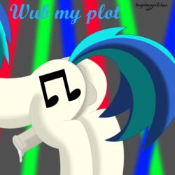 equine friendship_is_magic futanari horse my_little_pony penis pony regenbogenflitzer straight_hair tagme unicorn vinyl_scratch_(mlp)