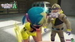 1boy1girl ai_generated aqua_hair belt black_straps blowjob blowjob_focus blowjob_only brown_jacket canari_(pokemon) canary_(pokemon) dark_body dark_skin dark_skinned_female day daytime edited female female_focus female_human girl giving_blowjob glans glans_in_mouth glans_licking granddaughter grandfather grok grok_imagine hard_dick hard_penis helmet human_female intense_blowjob knee kneeling kneeling_female kneeling_oral_position kneeling_position legs lips_on_penis long_beard mask masked_female multicolored_eyes multicolored_hair multicolored_mask nintendo nintendo_switch oral oral_pleasure oral_sex penis pokegirl pokemon pokemon_legends pokemon_legends:_z-a pokemon_legends_z-a rotom_phone shiny_dick shiny_penis storage streamer sucking_dick sucking_penis tagme tarragon_(pokemon) teenage_girl teenager tongue_on_dick tongue_on_penis tongue_out_blowjob twintails vehicle vhs_filter video video_game video_game_character video_game_franchise video_games watching white_beard yallahs80 yellow_clothes yellow_hair