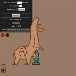 1:1 4_arms all_fours animated anus dildo dildo_insertion du'wehyi genitals knot knotted_dildo knotting long_tail mauvit'fur muddymaggot multi_arm multi_limb penetration riding_dildo sex_toy sex_toy_insertion short_loop solo tail teats teats_on_ground toy_in_vagina vaginal vaginal_penetration vulva