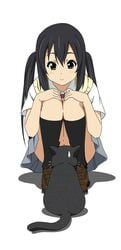 animated azusa_nakano_(k-on!) fukuoka_katsumi human human_only k-on! pussy uncensored