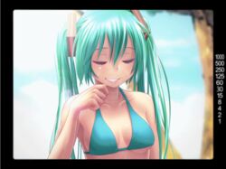 1girls accidental_exposure angry animated aqua_eyes aqua_hair bikini_top blue_jeans blush breasts censored closed_eyes embarrassed exposed exposed_pussy female female_only hatsune_miku jeans open_mouth open_shoes panties pubic_hair pussy sandals seductive slideshow small_breasts solo tied_hair tree twintails undressing vocaloid wardrobe_malfunction wokada