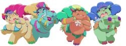 4girls ass bbw big_ass big_breasts bikini black_hair blue_eyes blue_eyeshadow blue_hair blush breasts chubby chubby_anthro chubby_belly chubby_female crimson_eyes eyelashes eyeshadow green_blue_eyes green_hair grey_eyes hippo hippo_carnival hippopotamid hippopotamus lipstick magenta_hair mankor multicolored_hair pink_lipstick post-transformation purple_eyes purple_hair red_eyes red_hair tagme thick thick_ass transformation yellow_hair yu-gi-oh! yu-gi-oh!_arc-v yugo_(yu-gi-oh!_arc-v) yuri_(yu-gi-oh!_arc-v) yuto_(yu-gi-oh!_arc-v) yuya_sakaki