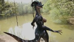 16:9 3d_(artwork) 4k absurd_res adm anthro breasts digital_media_(artwork) female games_workshop hi_res lizardman lizardman_(warhammer) reptile scalie sega solo tail total_war:_warhammer warhammer_(franchise) warhammer_fantasy widescreen zalthara