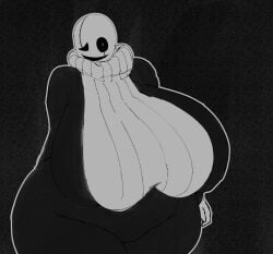 fem gaster from undertale by brohnka