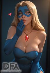 blonde blazer from dispatch (game) by darkfallenangel
