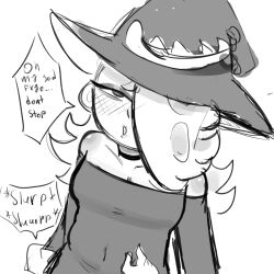 english_dialogue english_text freakybread frye_(splatoon) implied_cunnilingus shiver_(splatoon) splatoon