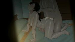 1boy 1girls 2025 2d 2d_animation animated arched_back breasts bubbly_cum cum cum_inside doggy_style duo eyaculation father_in_law female female_penetrated femsub full_video hidden_sex housewife human male male/female male_penetrating male_penetrating_female maledom milf netorare ntr ntrman sex_in_bed sex_in_bedroom sound sound_effects tagme video