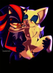 animal animals blue_eyes furry hedgehog inamorato mammal red_eyes rouge_the_bat sega sex shadow_the_hedgehog sonic_(series) straight_hair