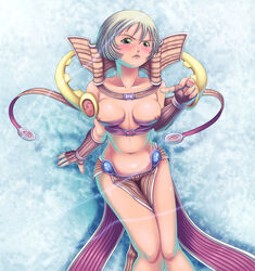 breasts highres mondo_gu_rosso nipples original ragnarok_online sage_(ragnarok_online) short_hair water