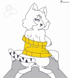 animated anthro anthro_female anthro_penetrated anus ass ass_crack ass_focus ass_grab asshole back back_view backshots big_ass big_breasts big_butt big_nipples big_penis big_thighs blank_background bouncing_breasts breasts_out butt_crack butt_focus butt_grab dark-skinned_male eyebrows_visible_through_hair faceless_male fat_ass fat_cock hand_on_ass hands_on_ass looking_at_partner looking_at_viewer looking_back looking_pleasured male/female moan moaning moaning_in_pleasure mouse penetrating penetrating_pov penetration penetration_from_behind penis plap plap_(sound) plapping point_of_view pov pov_hands pov_male pov_sex pussy pussy_juice pussy_juice_drip rat rishmimu sex sex_from_behind sideboob smile smiley_face smiling_at_partner smiling_at_viewer spinning suzu_(rishmimu) tagme tiger_ears tiger_girl tiger_tail vagina vaginal_fluids vaginal_insertion vaginal_penetration vaginal_sex video voider_(artist) voiderino voidovoiderino white_background white_body white_fur white_hair yellow_sweater
