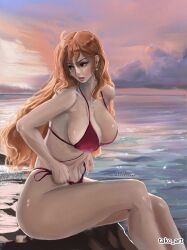 1girls 2d 2d_(artwork) 2d_artwork adult adult_female almost_naked almost_nude armpits bare_armpits bare_arms bare_belly bare_calves bare_chest bare_hands bare_hips bare_knees bare_legs bare_midriff bare_navel bare_shoulders bare_skin bare_thighs belly belly_button big_breasts bikini bikini_bottom bikini_only bikini_top blue_fingernails blue_nail_polish blue_nails blue_sky breasts busty busty_female busty_girl calves cleavage clouds collarbone curvaceous curvaceous_body curvaceous_female curvaceous_figure curvaceous_hips curvy curvy_body curvy_female curvy_figure curvy_hips day daylight daytime digital digital_art digital_drawing digital_drawing_(artwork) digital_media digital_media_(artwork) drawing earrings elbows exposed_armpits exposed_arms exposed_belly exposed_chest exposed_hips exposed_legs exposed_midriff exposed_navel exposed_shoulders exposed_skin exposed_thighs female female_focus female_only fingernails fingers ginger ginger_hair groin hair_between_eyes halterneck head_tilt high_resolution highres horizon hourglass_figure inframammary_fold knees large_boobs large_breasts lean_figure legs lips lipstick long_hair looking_back mature mature_female midriff mostly_nude nail_polish nails naked naked_female naked_woman nami_(one_piece) narrow_waist navel nearly_nude necklace nude nude_female nudity ocean one_piece orange-eyed_female orange-haired_female orange_eyebrows orange_eyes orange_hair orange_hair_female outdoor outdoor_nudity outdoors outside post-timeskip practically_nude red_bikini red_bikini_bottom red_bikini_top red_lips red_lipstick red_swimsuit red_swimwear sea seaside shoulders shueisha side-tie_bikini sitting sky slender_body slender_waist slim_female slim_waist solo string_bikini swimsuit swimwear tako_art thick_thighs thighs tilted_head water waves wavy_hair wide_hips