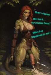 1futa aela_the_huntress ai_generated anthro argonian balls bethesda_game_studios big_balls big_breasts big_penis breasts caption civitai cleavage cum cum_in_water cum_on_breasts cum_on_mouth cum_on_self cum_on_thighs cumshot dialogue equine_penis flaccid flaccid_penis flaccid_while_cumming futa_only futanari futazealot genital_expansion genital_growth genital_growth_(enlargement) green_body green_penis green_scales green_skin horsecock horsecock_on_humanoid huge_cock human_to_anthro identity_death lizard_tail penis penis_expansion penis_growth penis_growth_(enlargement) race_swap red_hair scalie skyrim species_transformation tail the_elder_scrolls thick_thighs transformation