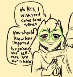kris (deltarune) from deltarune by tommiowo